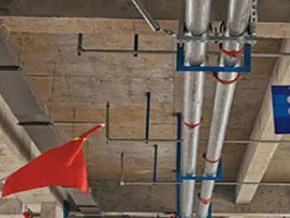 涞水管廊支架的安装方法