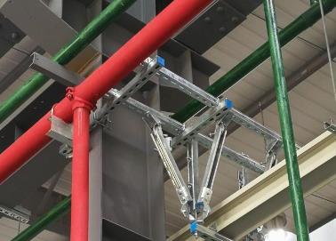 涞水该抗震支架的整体式支吊架结构协调性好
